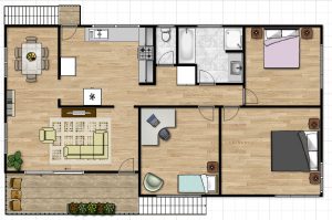 Upstairs 2D