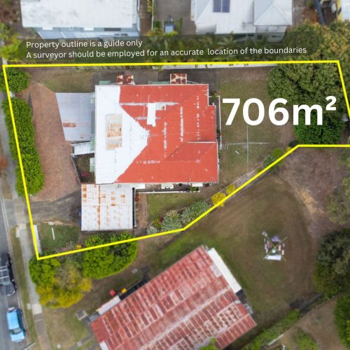368 Bennetts Road aerial photo - with land size