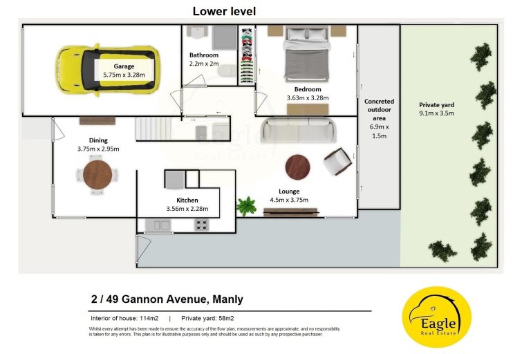2-49 Gannon Avenue - lower level - final plan - watermarked - Version 28.8.25